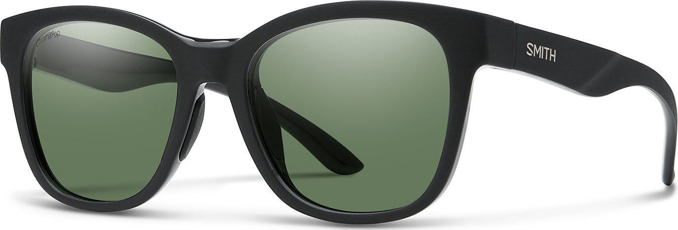 Product gallery image number 1 for product Caper - Matte Black - Chromapop Polarized Gray Green Lens Sunglasses