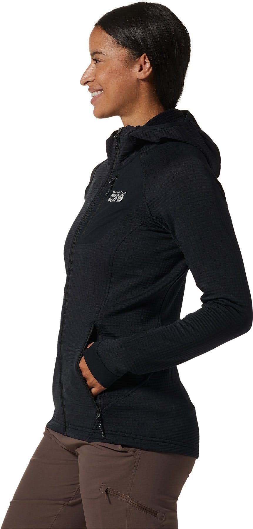 Product gallery image number 6 for product Polartec® Power Grid™ Full Zip Hoody - Women's