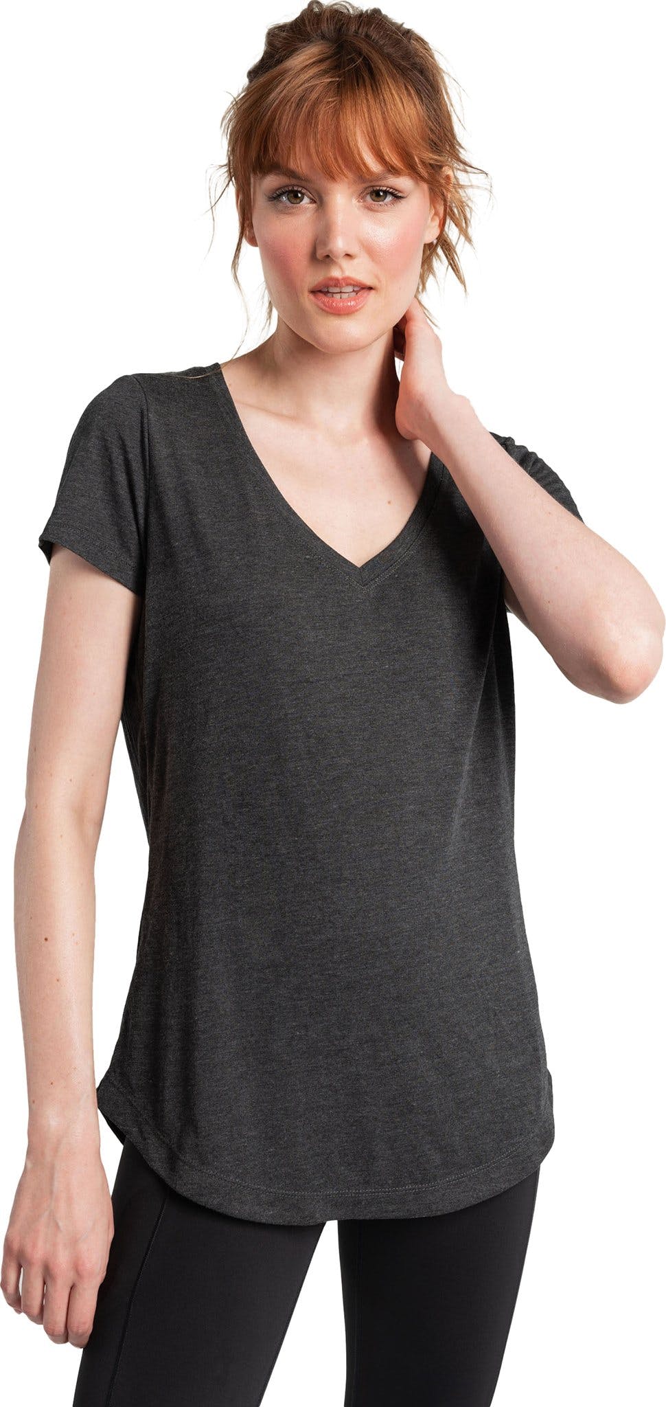 Image de produit pour T-shirt à manches courtes et col en V Everyday - Femme