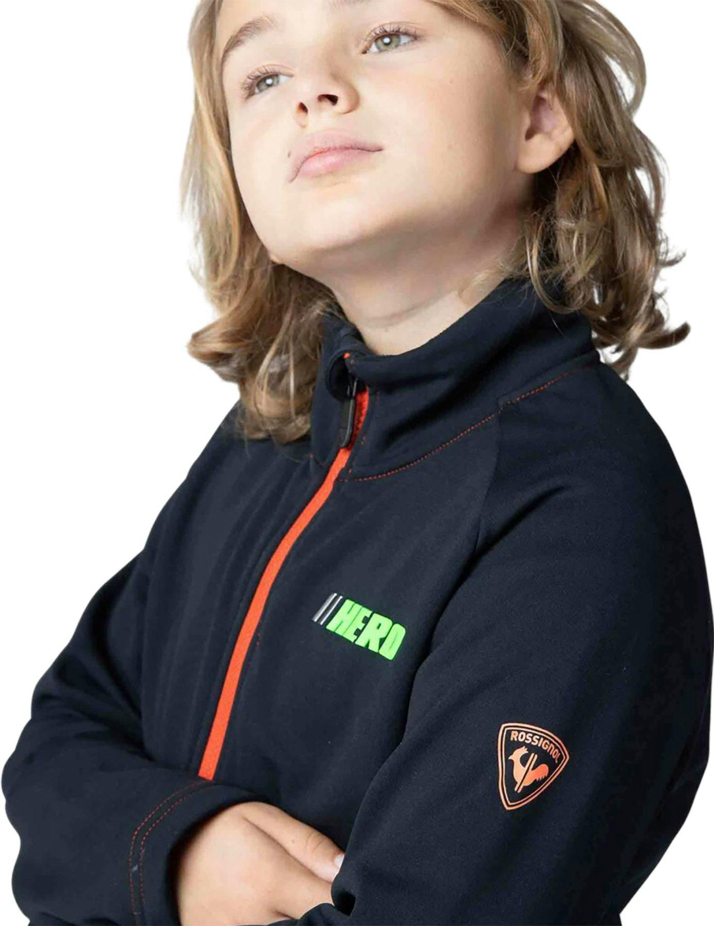 Product gallery image number 2 for product Hero Clim Full-Zip Fleece Jacket - Boys