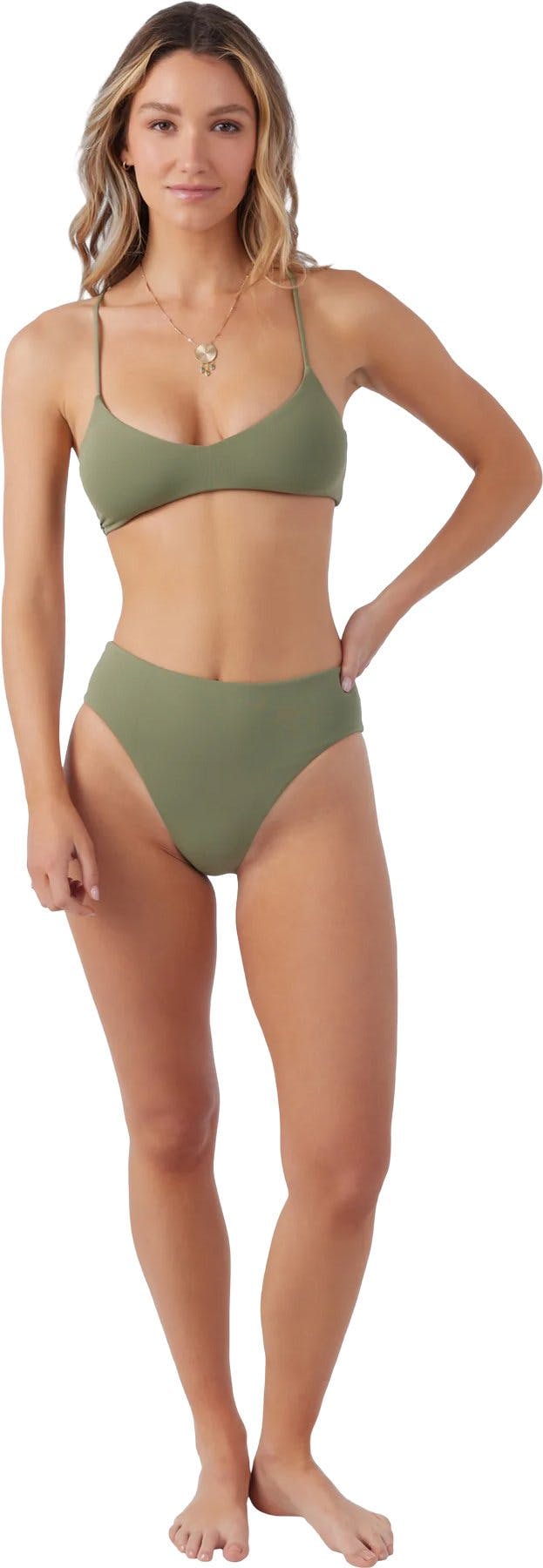 Numéro de l'image de la galerie de produits 5 pour le produit Haut de bikini uni Saltwater Solids Huntington - Femme