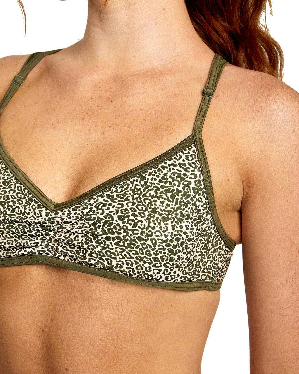 Product gallery image number 2 for product Blocked Bralette Bikini Top - Women's