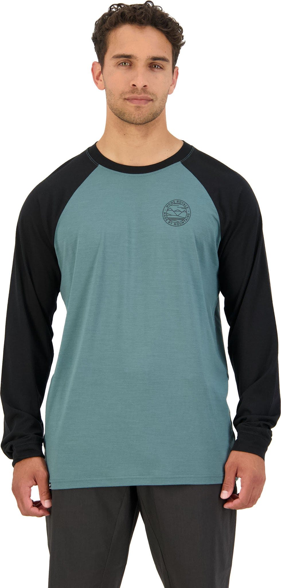 Product gallery image number 4 for product Icon Raglan Long Sleeve Tee - Men's