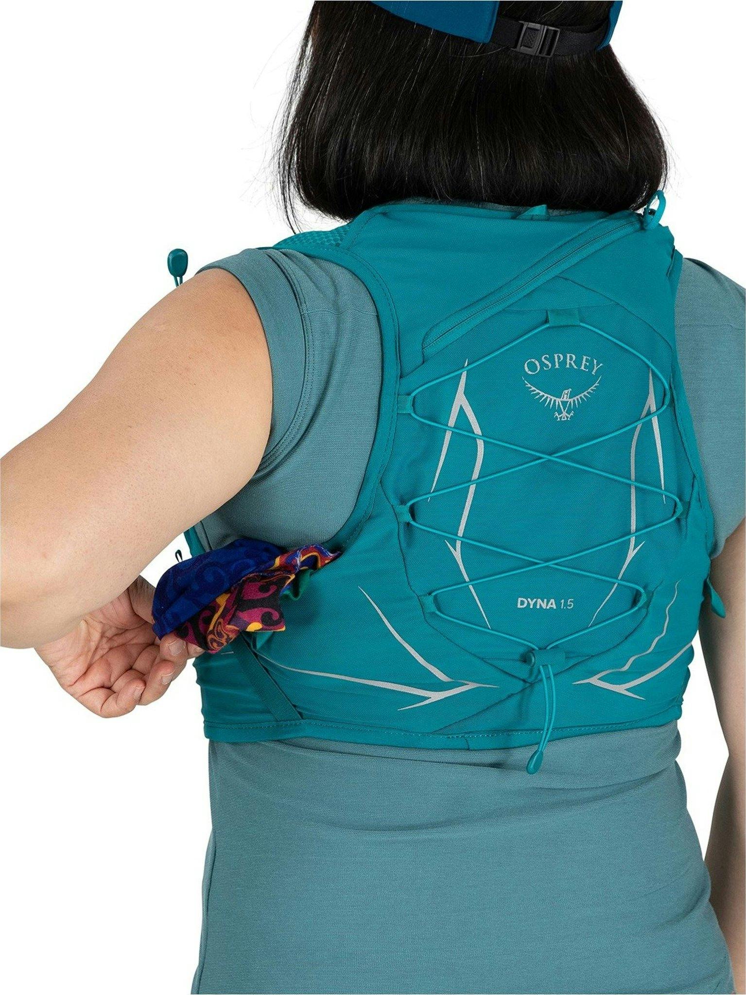 Product gallery image number 6 for product Dyna Hydration Vest with Reservoir 1.5L - Women's