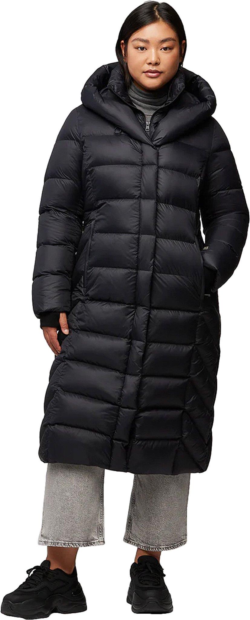 Image de produit pour Manteau aux mollets en duvet durable avec capuchon Talyse-E - Femme