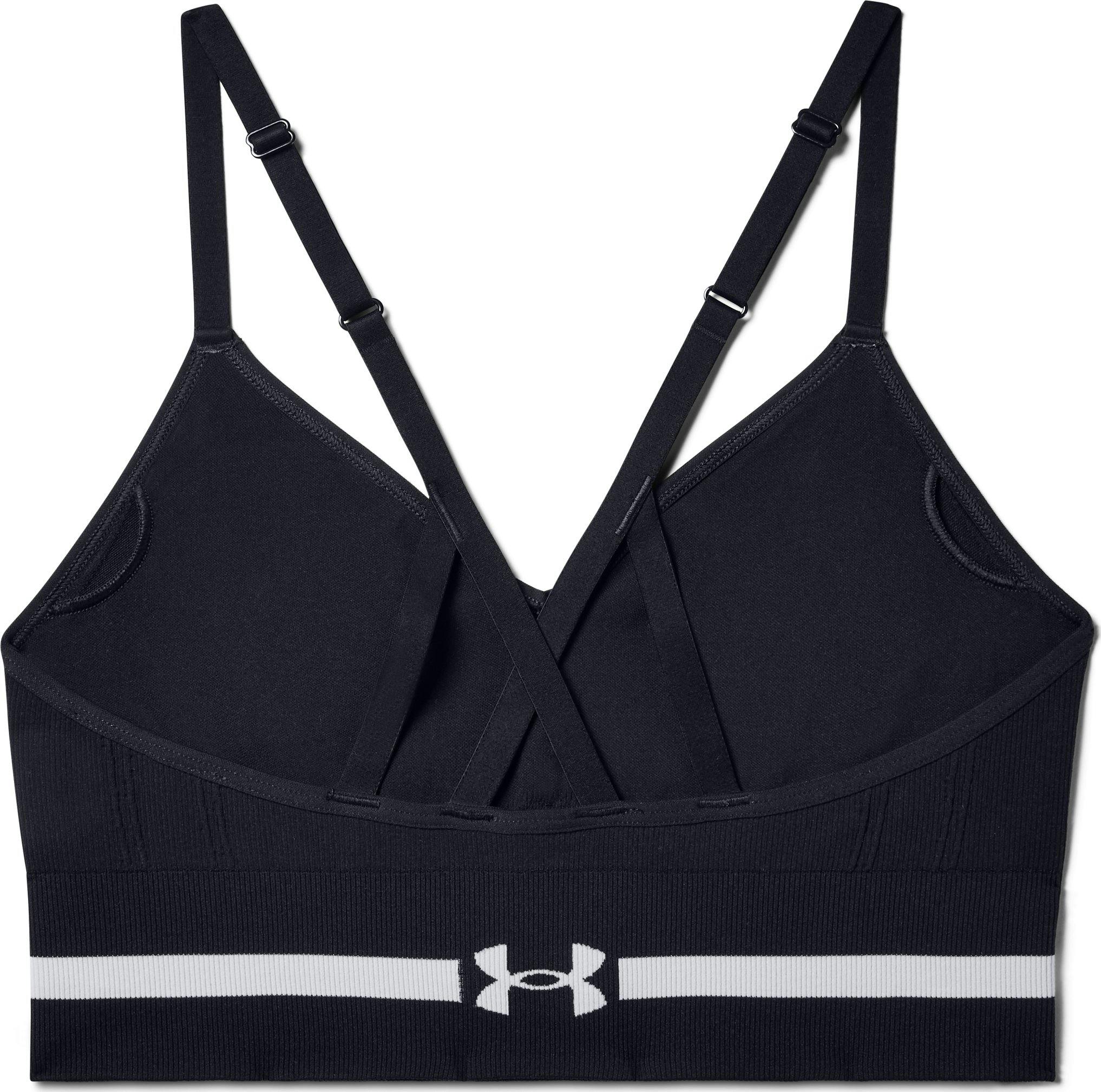 Product gallery image number 3 for product UA Seamless Low Long Sports Bra - Women's