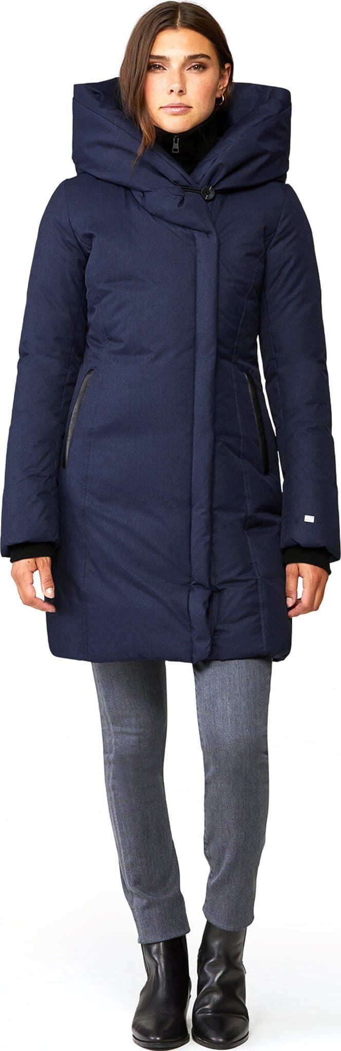 Image de produit pour Manteau en duvet à capuchon Camelia - Femme