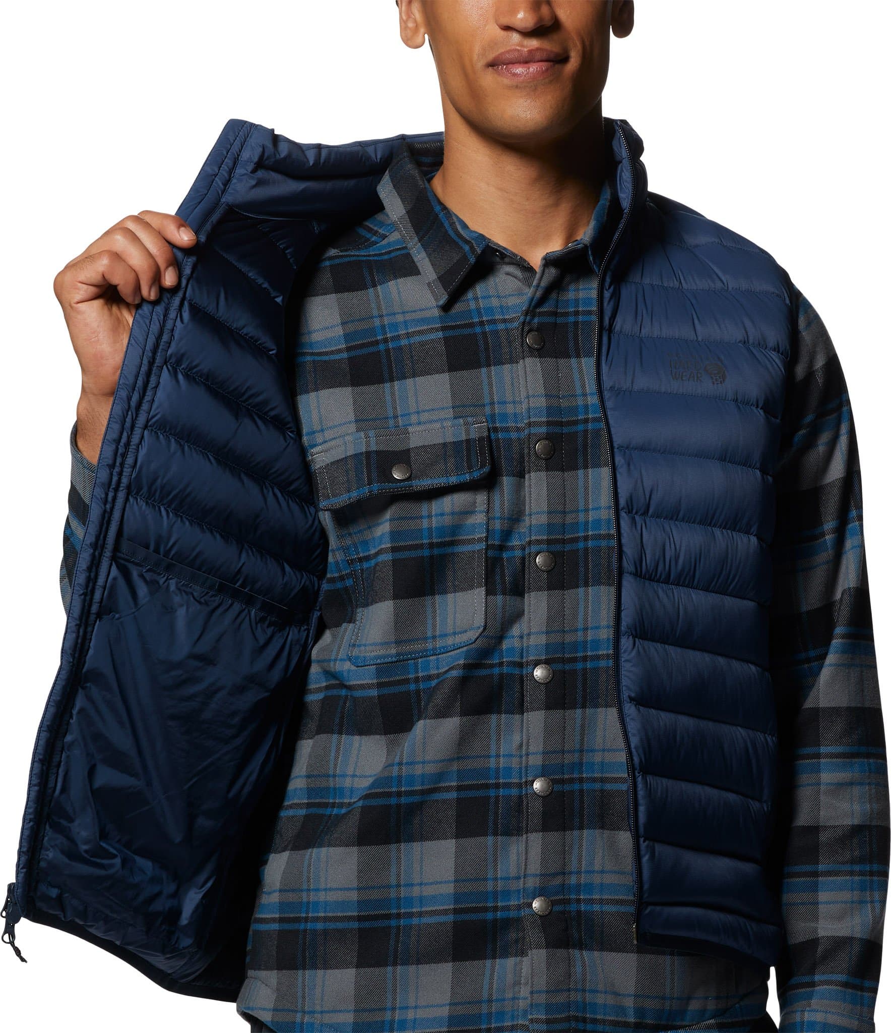 Product gallery image number 4 for product Deloro Down Vest - Men's