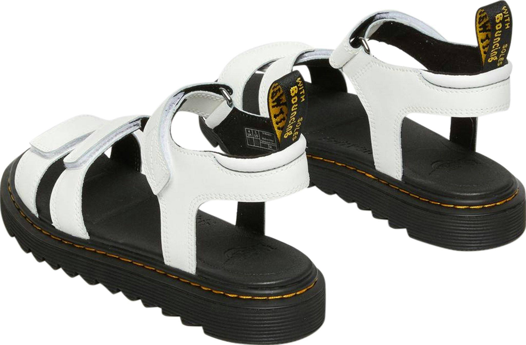 Product gallery image number 7 for product Klaire Leather Strap Sandals - Kids