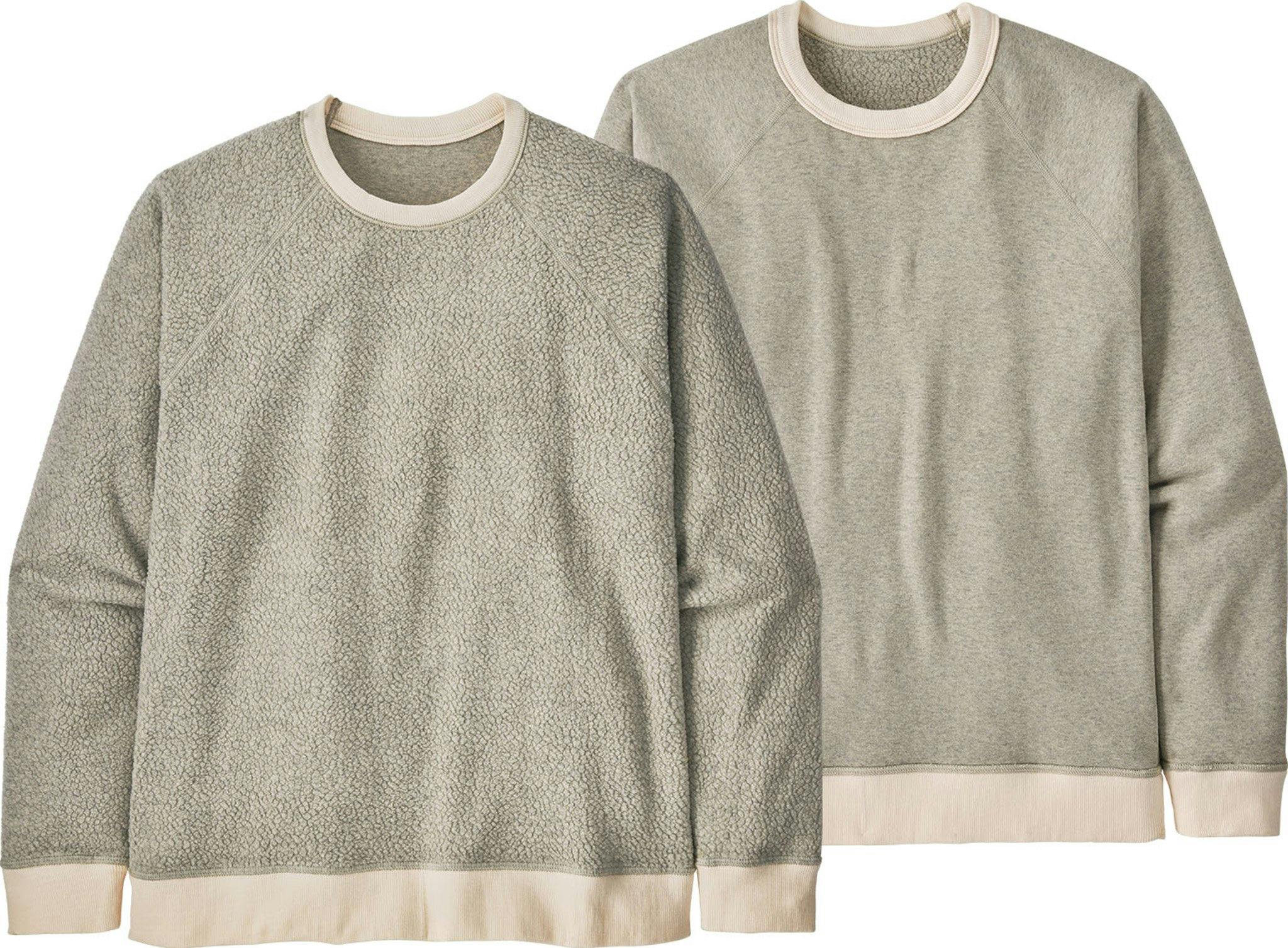 Product image for Reversible Shearling Crew Neck Pullover - Men's