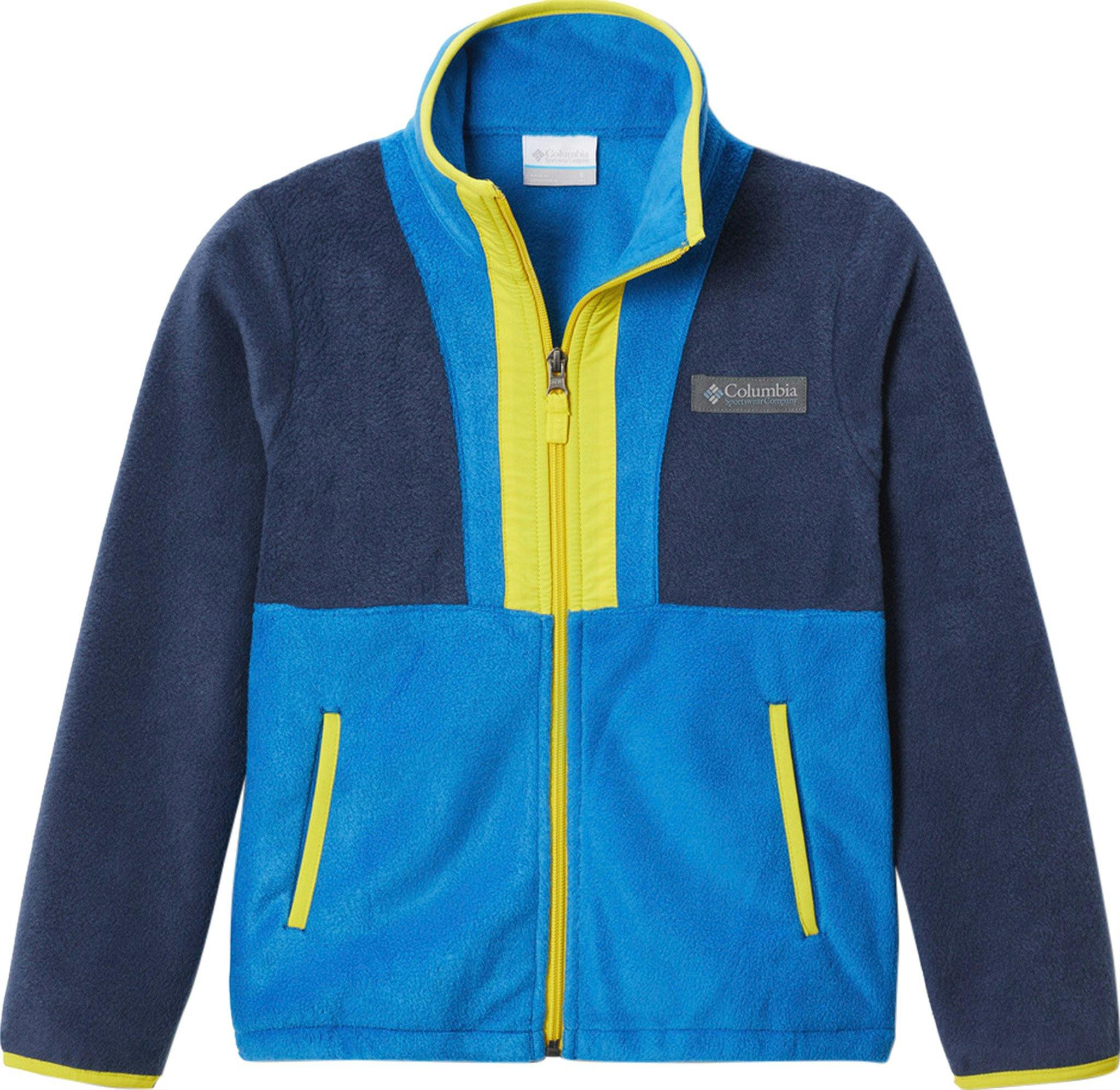 Image de produit pour Manteau en molleton à glissière pleine longueur Back Bowl - Enfant