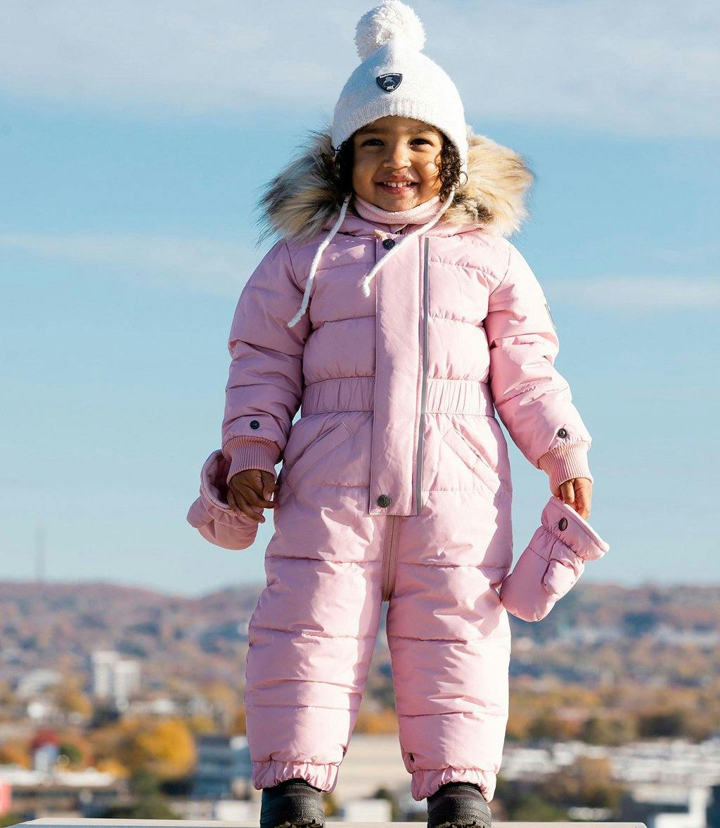 Product gallery image number 5 for product Solid One Piece Snowsuit - Baby