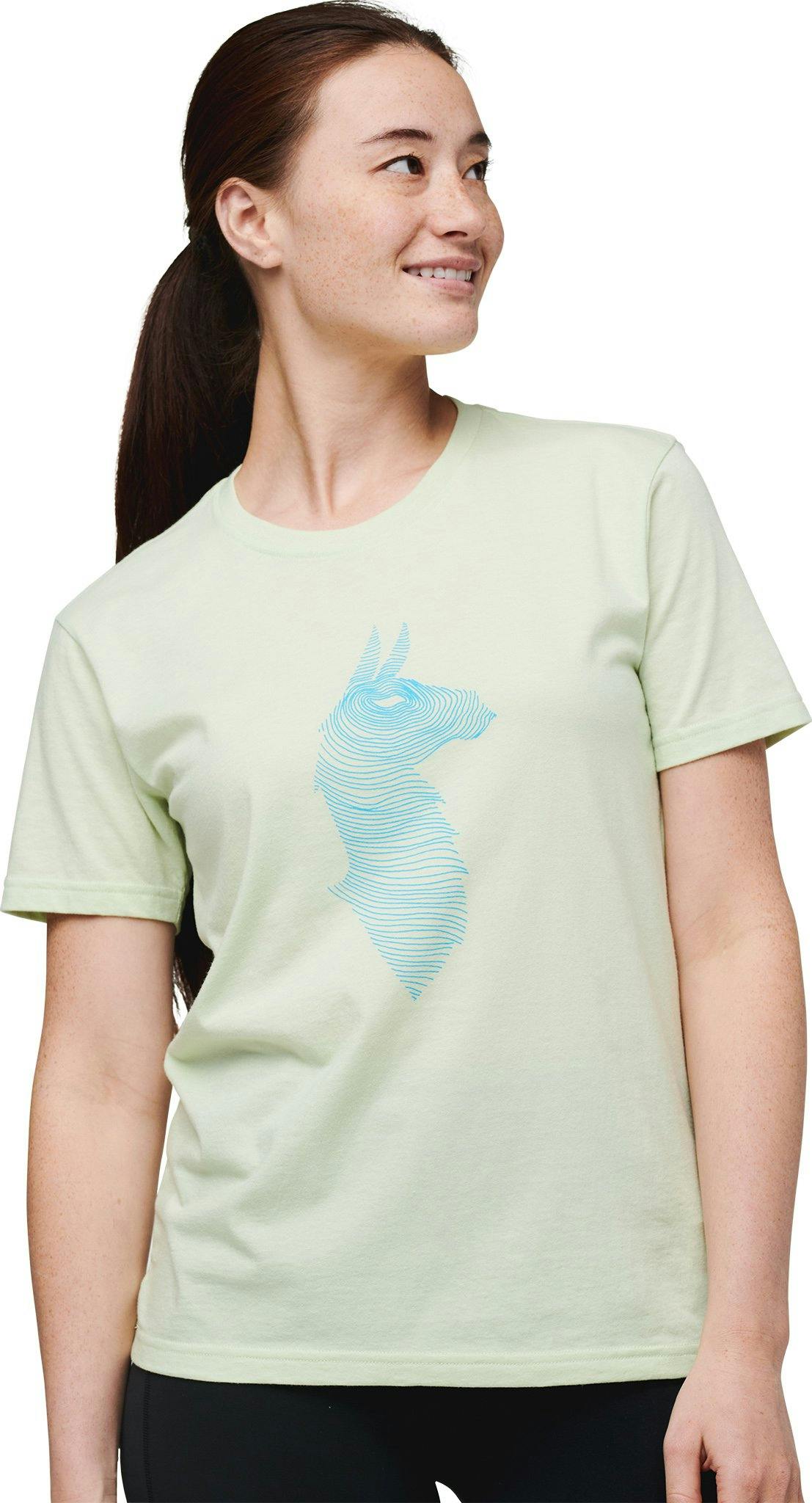 Product gallery image number 1 for product Topo Llama T-Shirt - Women's