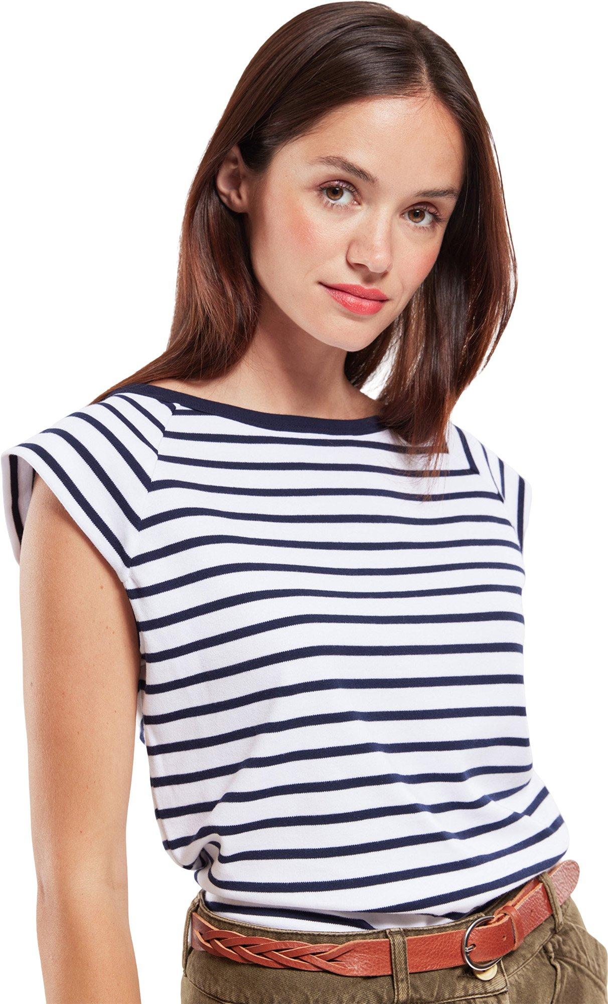 Product gallery image number 3 for product Light Cotton Breton T-Shirt - Women's