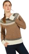 Colour: Taupe Fair Isle