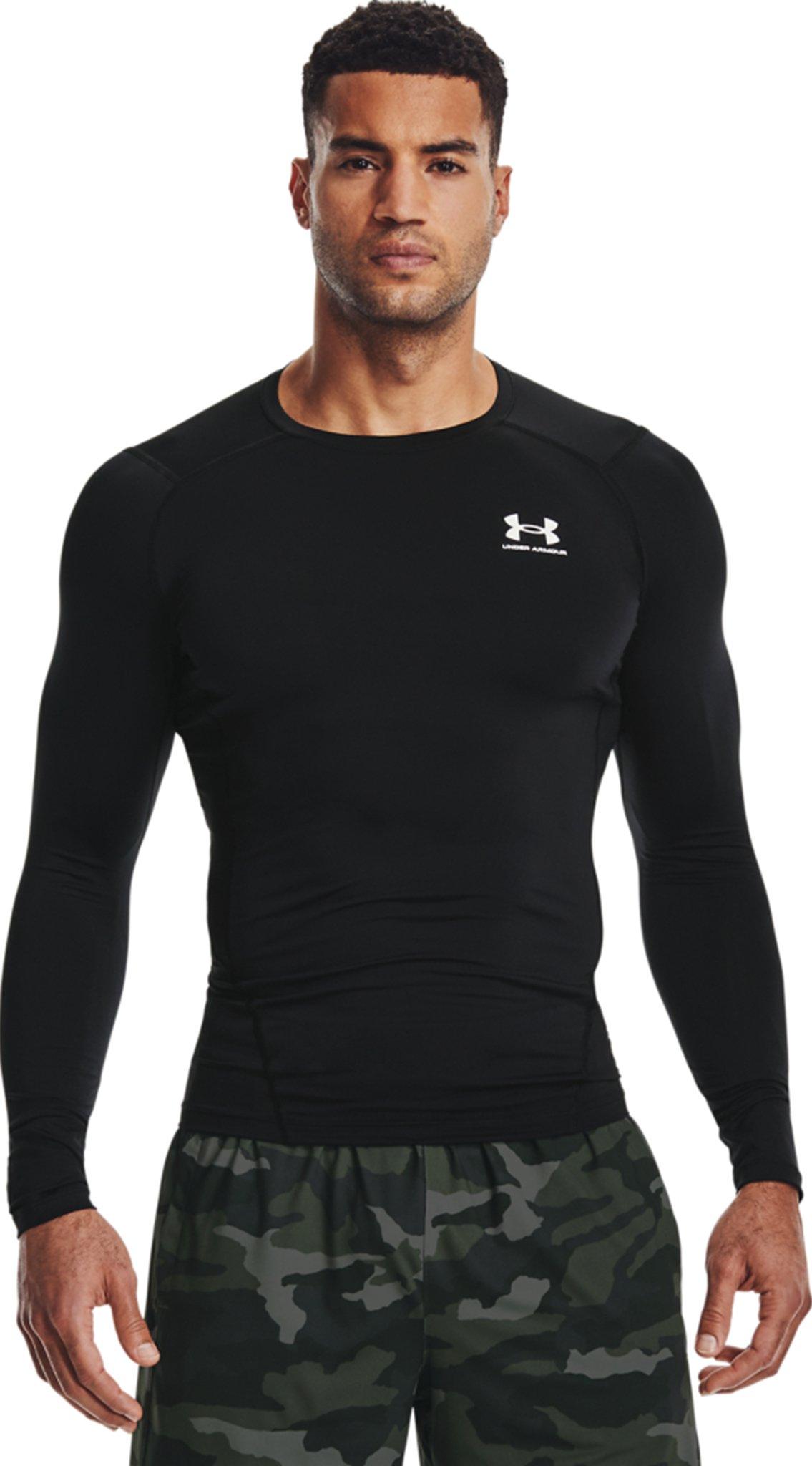 Product gallery image number 2 for product HeatGear Armour Long Sleeve Baselayer Top - Men's