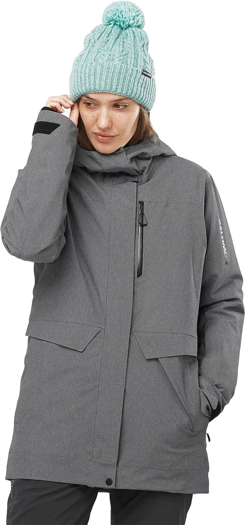 Image de produit pour Manteau à capuchon isolé cargo Stance - Femme