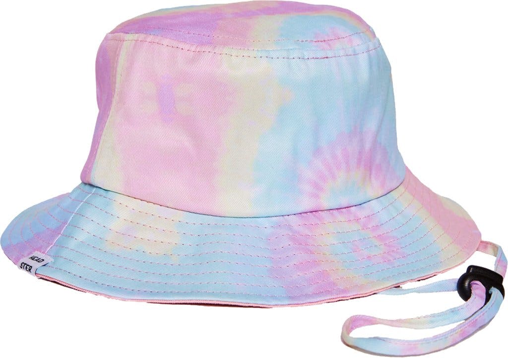 Product image for Tie Dye Pink Bucket Hat - Kids