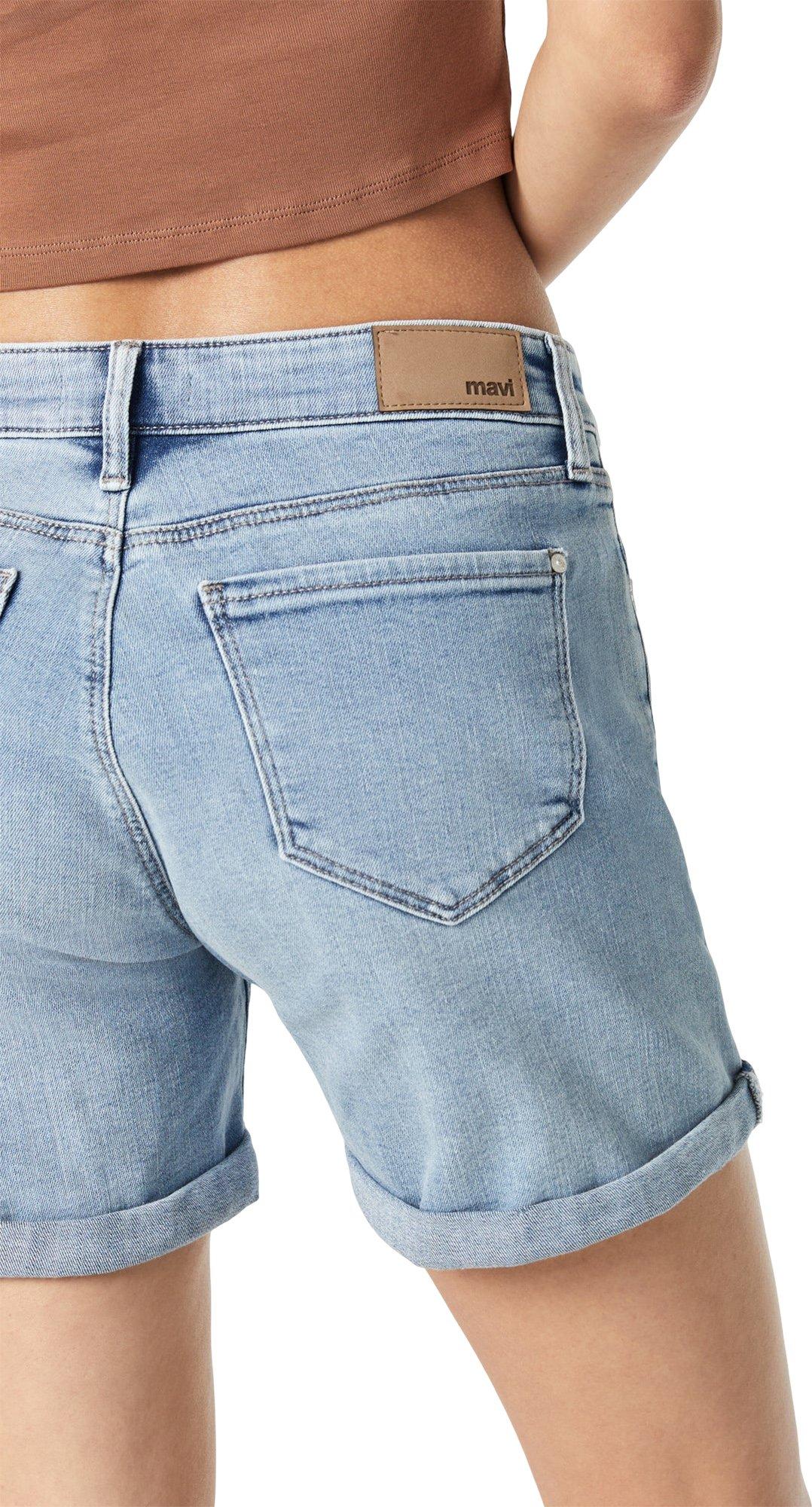 Product gallery image number 4 for product Pixie Denim Boyfriend Shorts - Women's