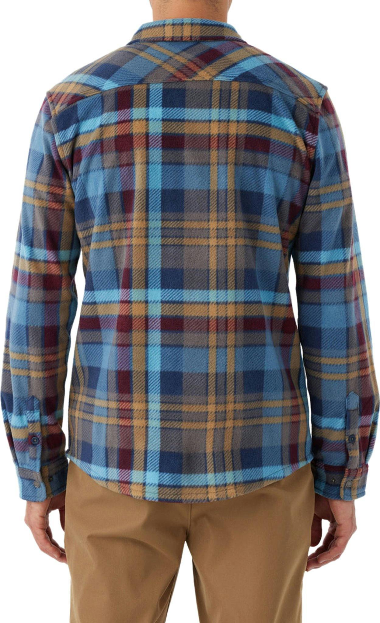 Product gallery image number 6 for product Glacier Plaid Superfleece Shirt - Men's