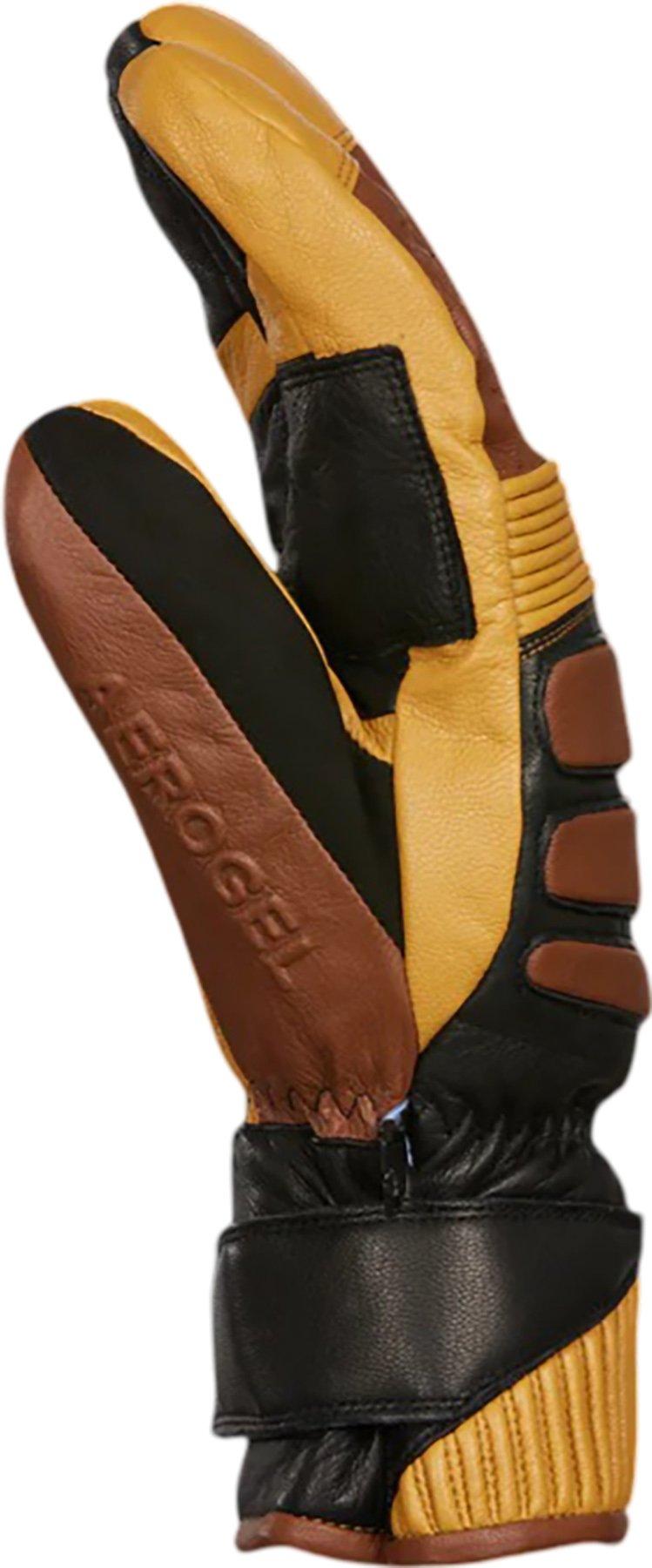 Product gallery image number 3 for product Loaded Trigger Gore-Tex 3-Finger Leather Mitts - Unisex