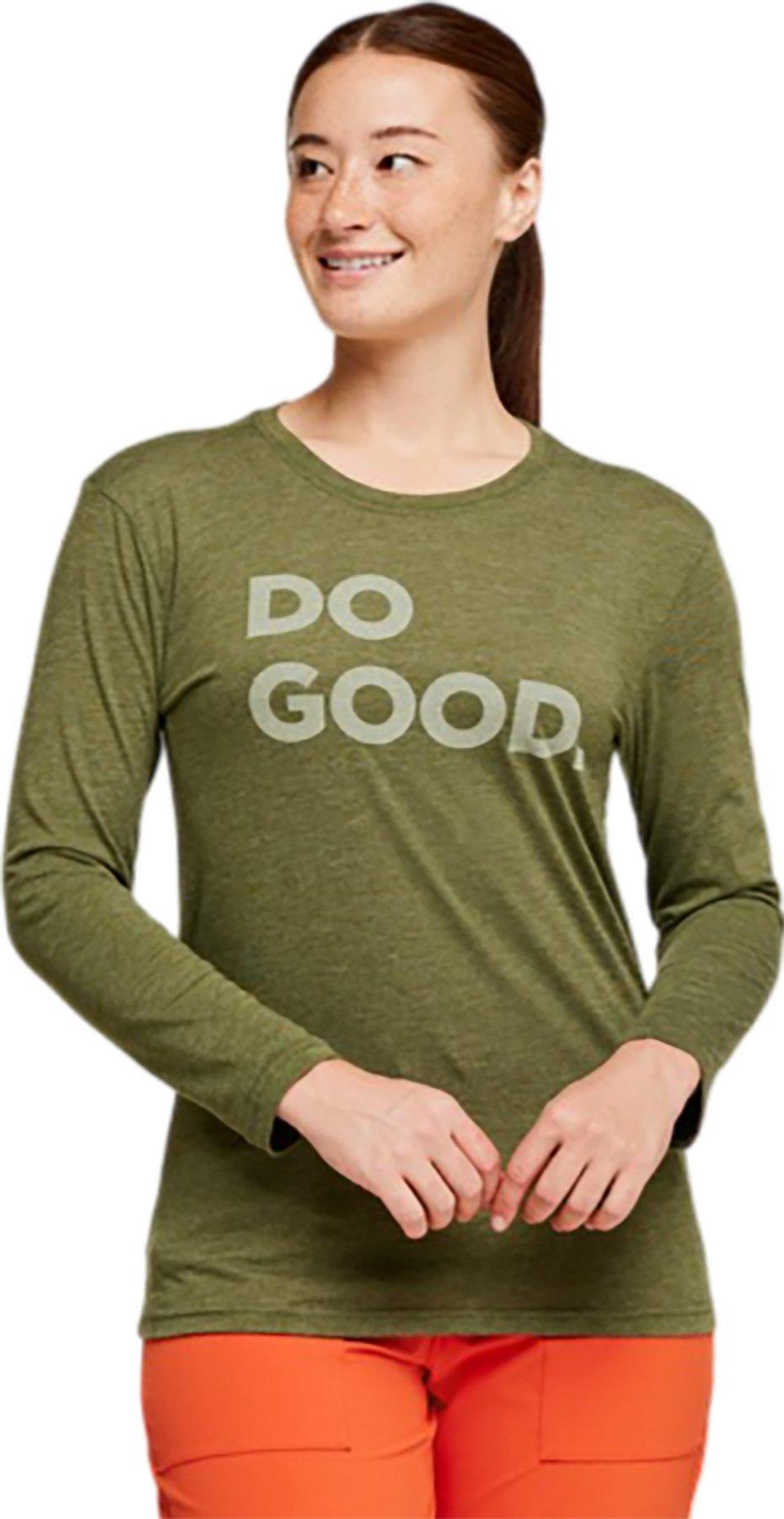 Product gallery image number 3 for product Do Good Long-Sleeve T-Shirt - Women's