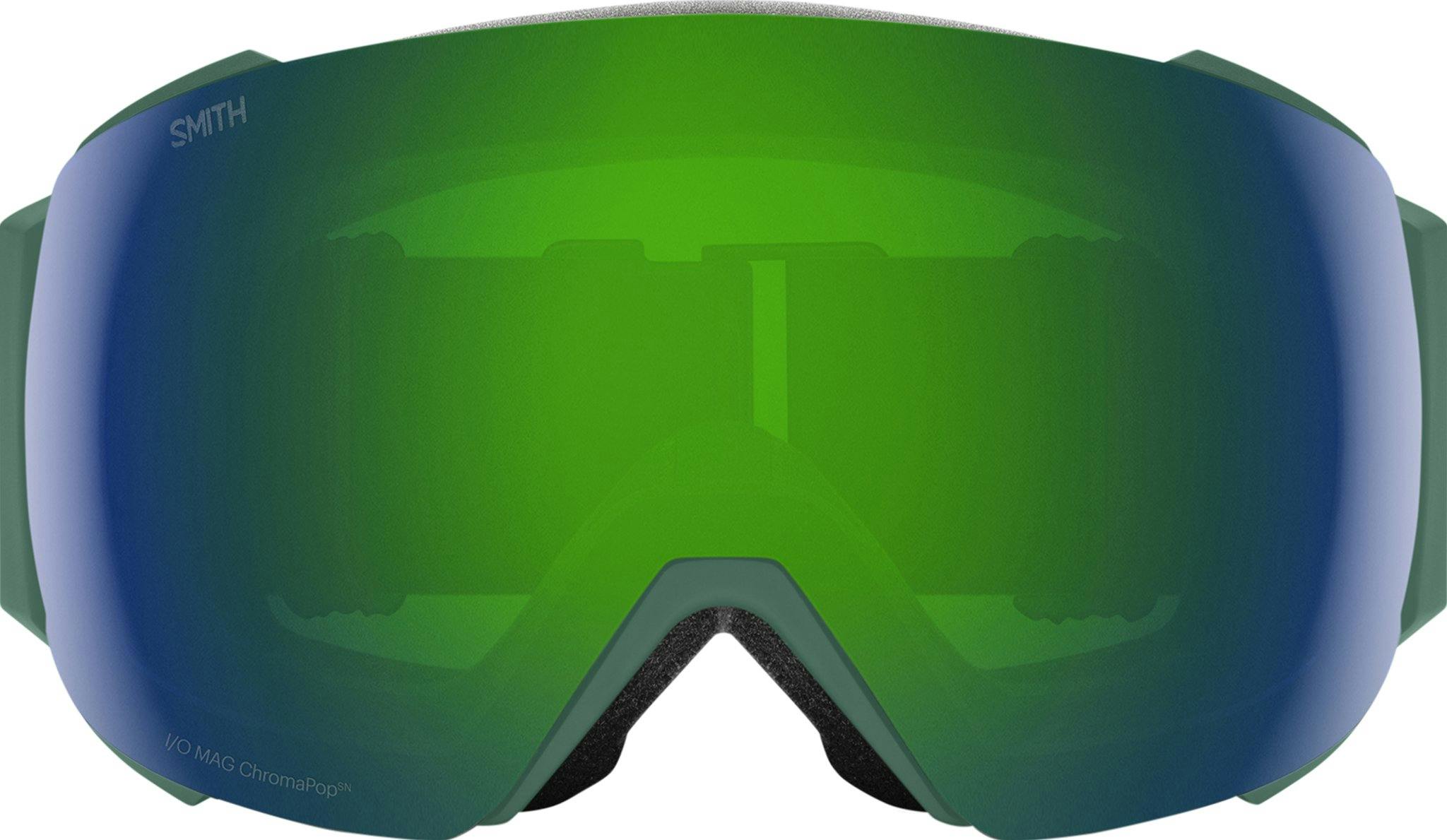 Product gallery image number 7 for product I/O Mag Goggles - AC Bobby Brown - ChromaPop Sun Green Mirror Lens