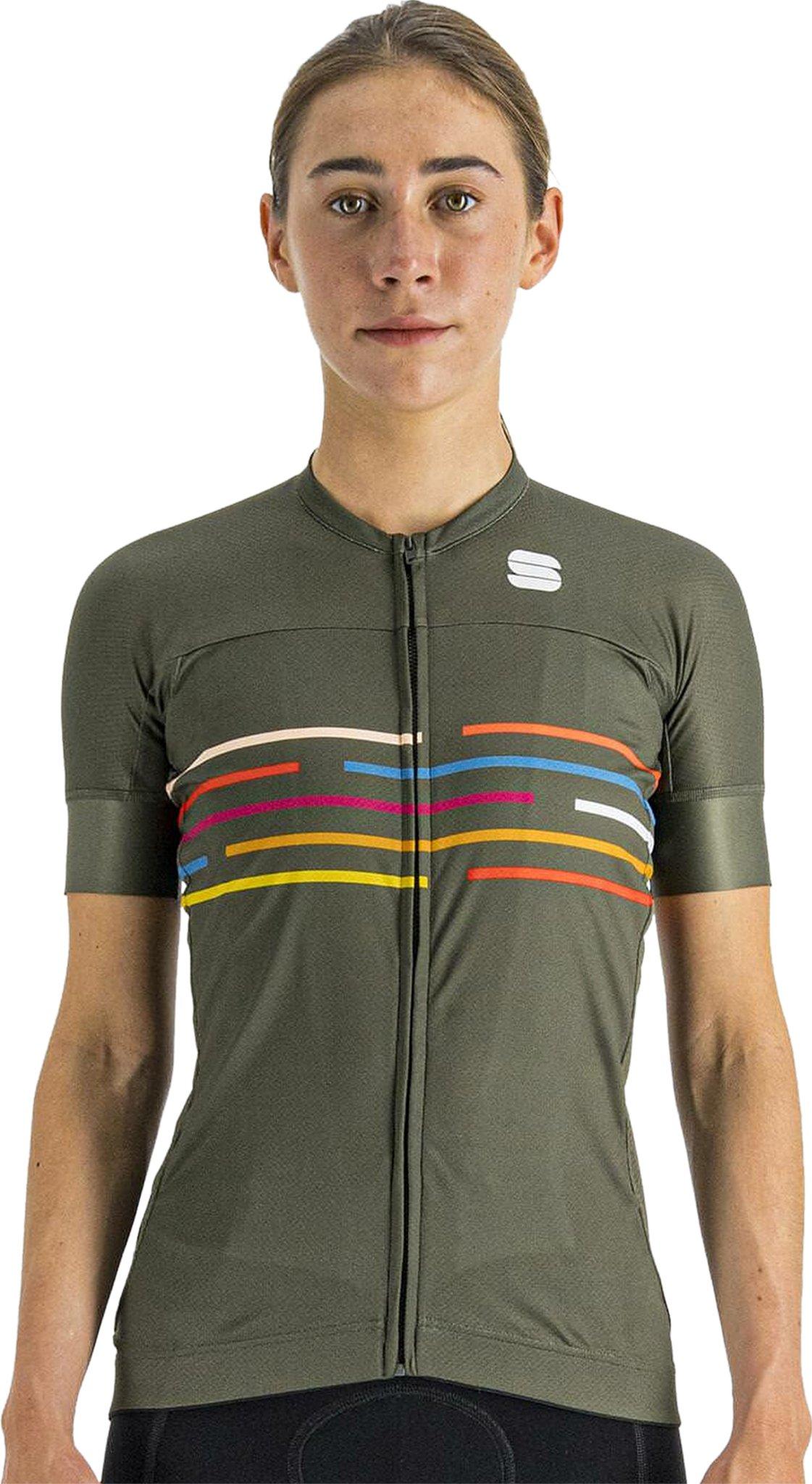 Image de produit pour Maillot à manches courtes Vélodrome - Femme