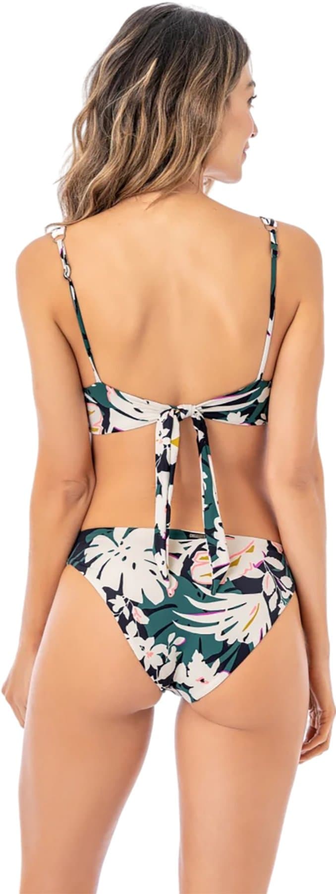 Product gallery image number 2 for product Sublimity Tropical Leaves Classic Bikini Bottom - Women's