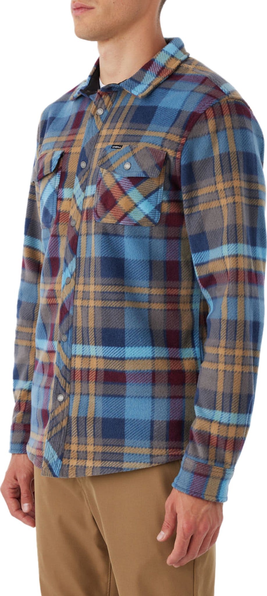 Product gallery image number 4 for product Glacier Plaid Superfleece Shirt - Men's