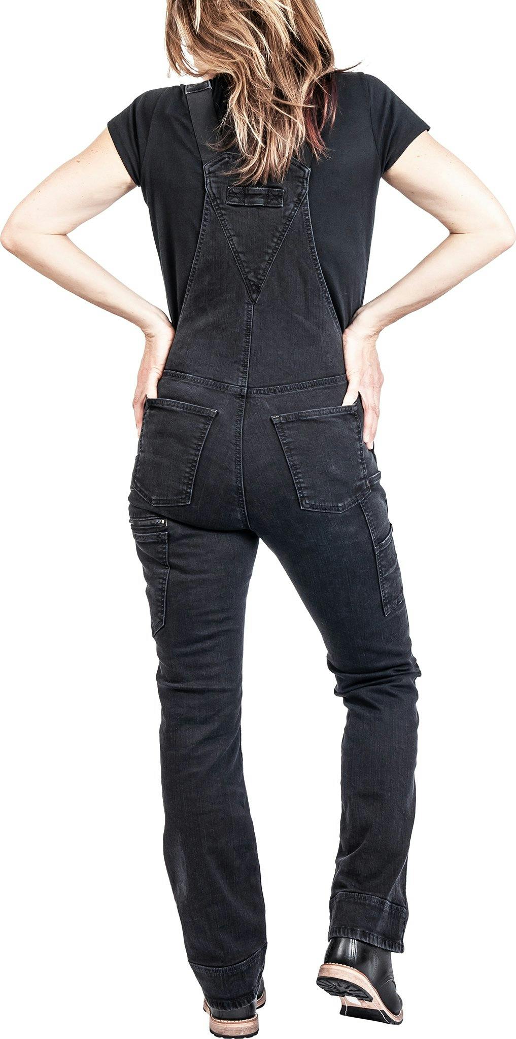 Numéro de l'image de la galerie de produits 15 pour le produit Salopette noire extensible Denim Freshley - Femme