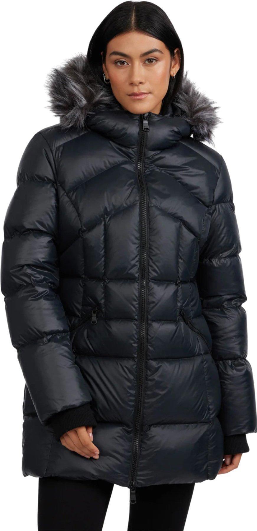 Product image for Ares Puffer Jacket with Faux Fur Trim - Women's