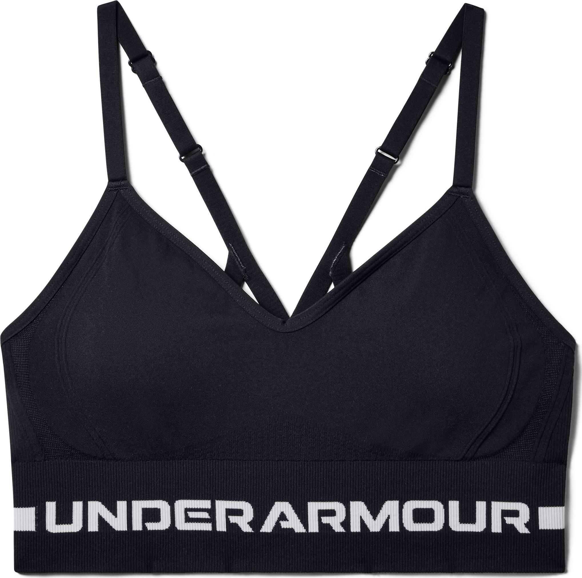 Product gallery image number 1 for product UA Seamless Low Long Sports Bra - Women's