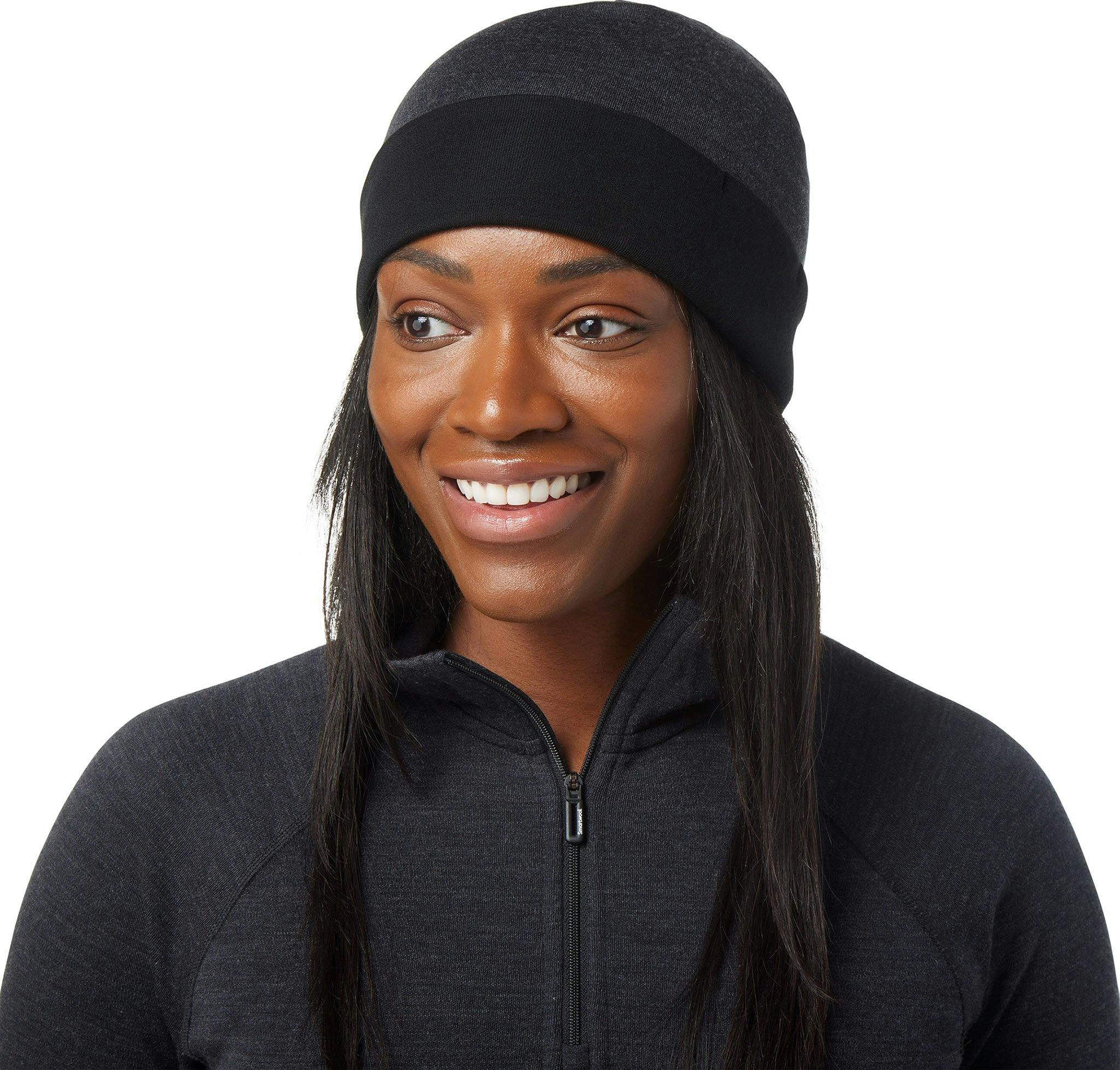 Product gallery image number 2 for product Thermal Merino Stowe Pocket Beanie - Unisex