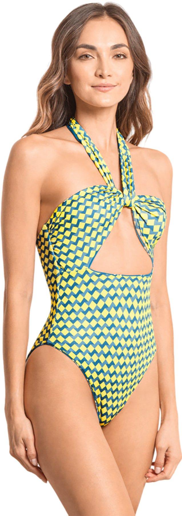 Product gallery image number 2 for product Ivette Stencil Stamp One Piece Swimsuit - Women's