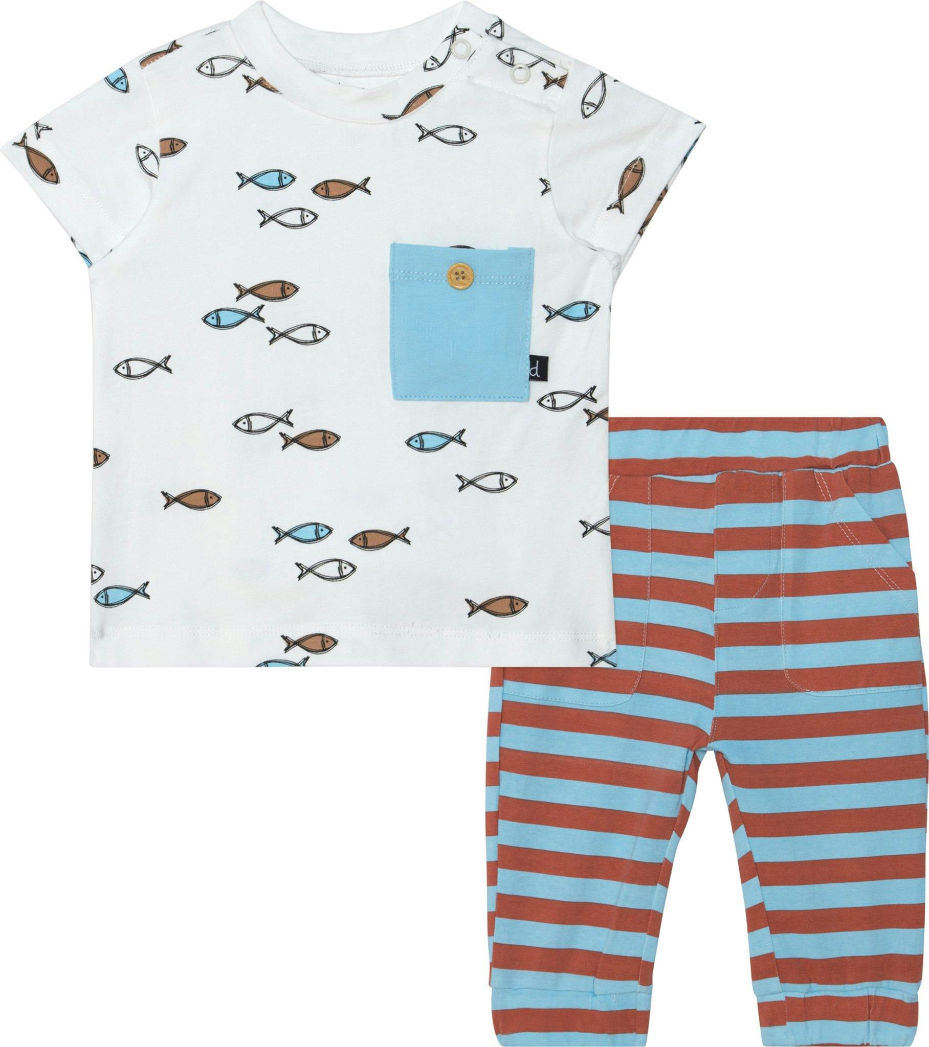 Product image for Organic Cotton Top and Pant Set - Baby Boy