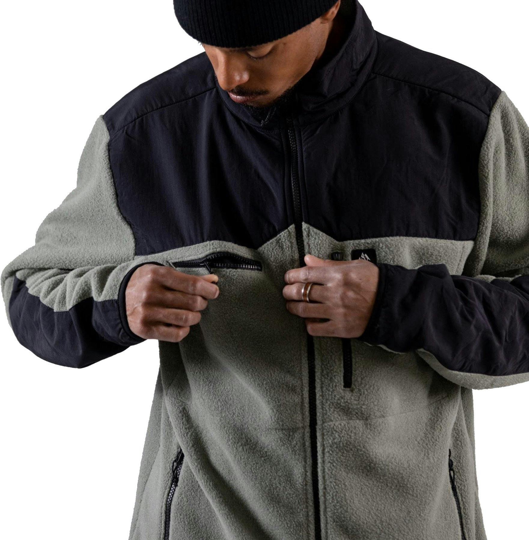 Product gallery image number 14 for product Base Camp Recycled Fleece Jacket - Men's