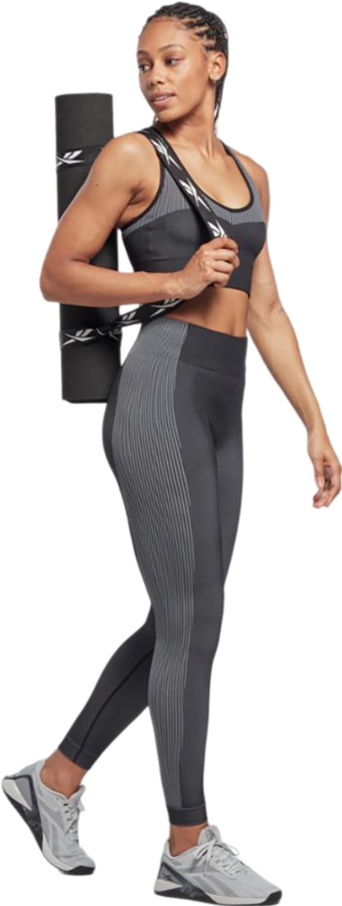 Numéro de l'image de la galerie de produits 2 pour le produit Legging taille haute sans couture Yoga - Femme