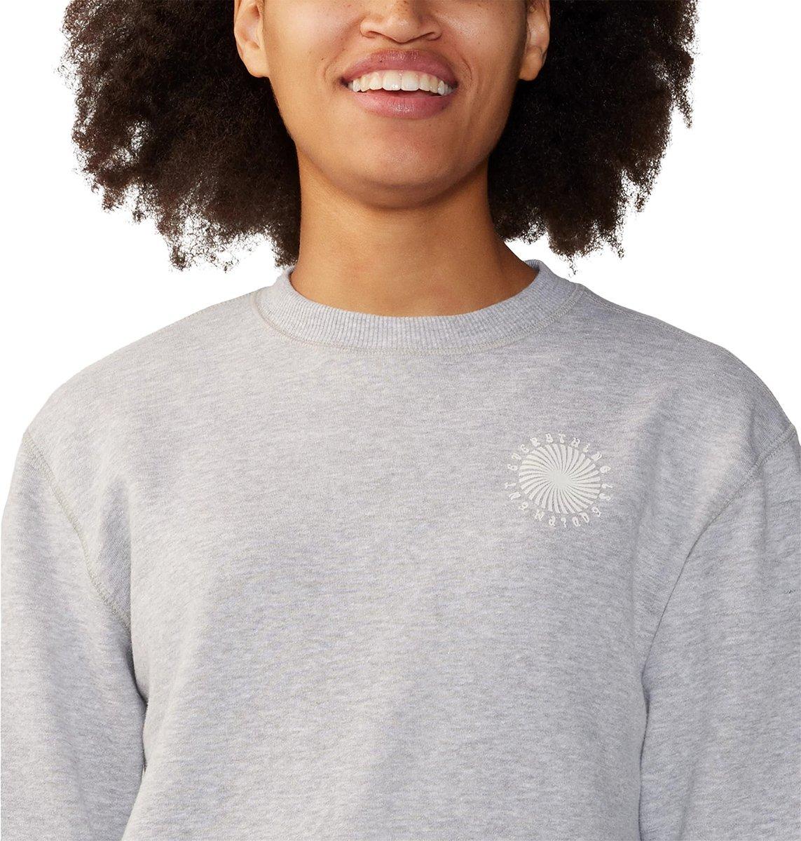 Product gallery image number 2 for product Spiral Crew Neck Pullover Sweatshirt - Women's