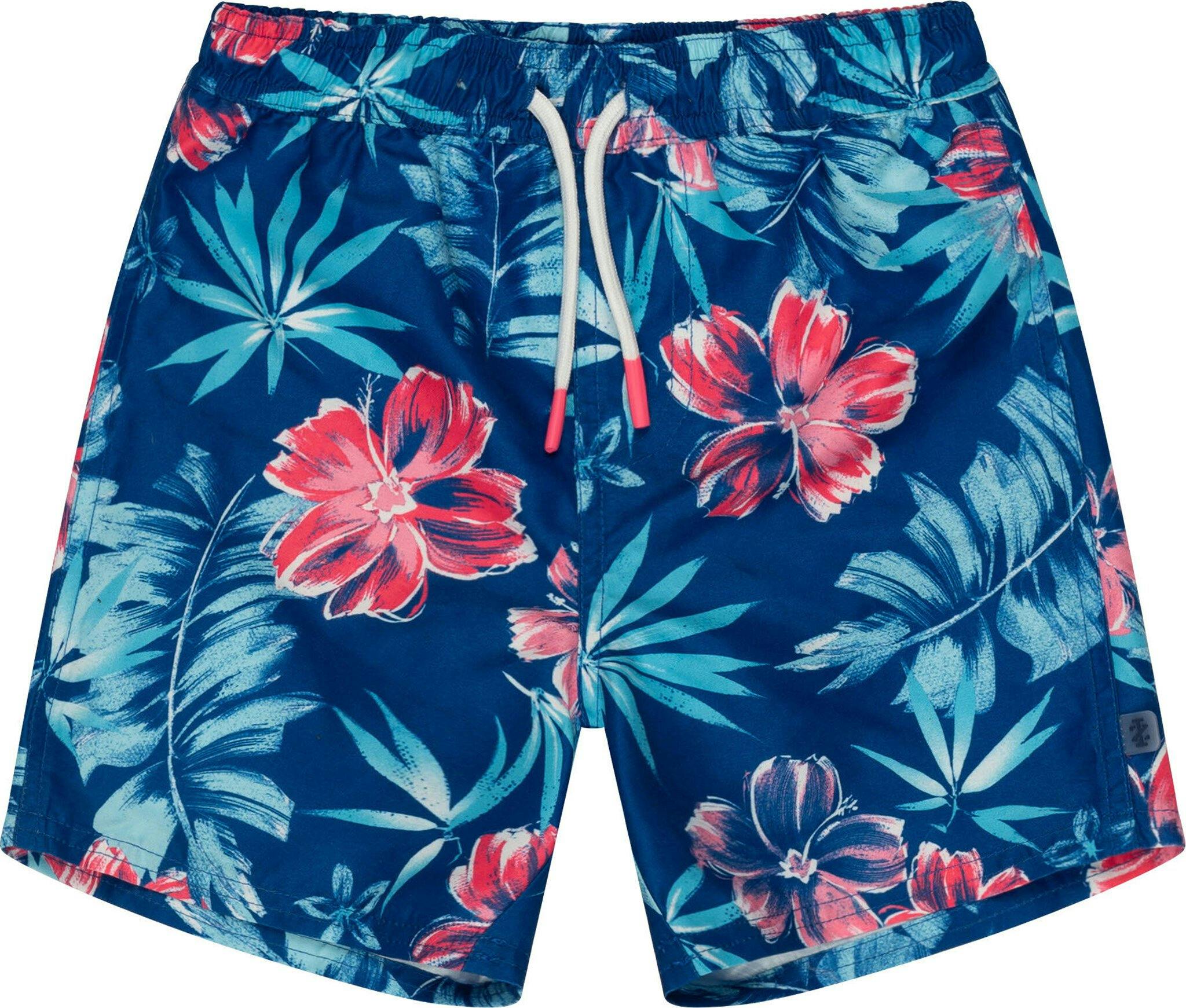 Numéro de l'image de la galerie de produits 1 pour le produit Ensemble maillot de surf 3 pièces à imprimé tropical - Garçon