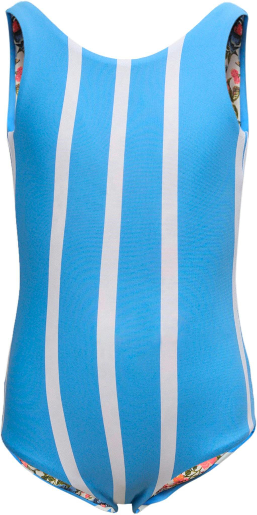 Product image for Sail Stripe Infinity One-piece swimsuit  - Girls 