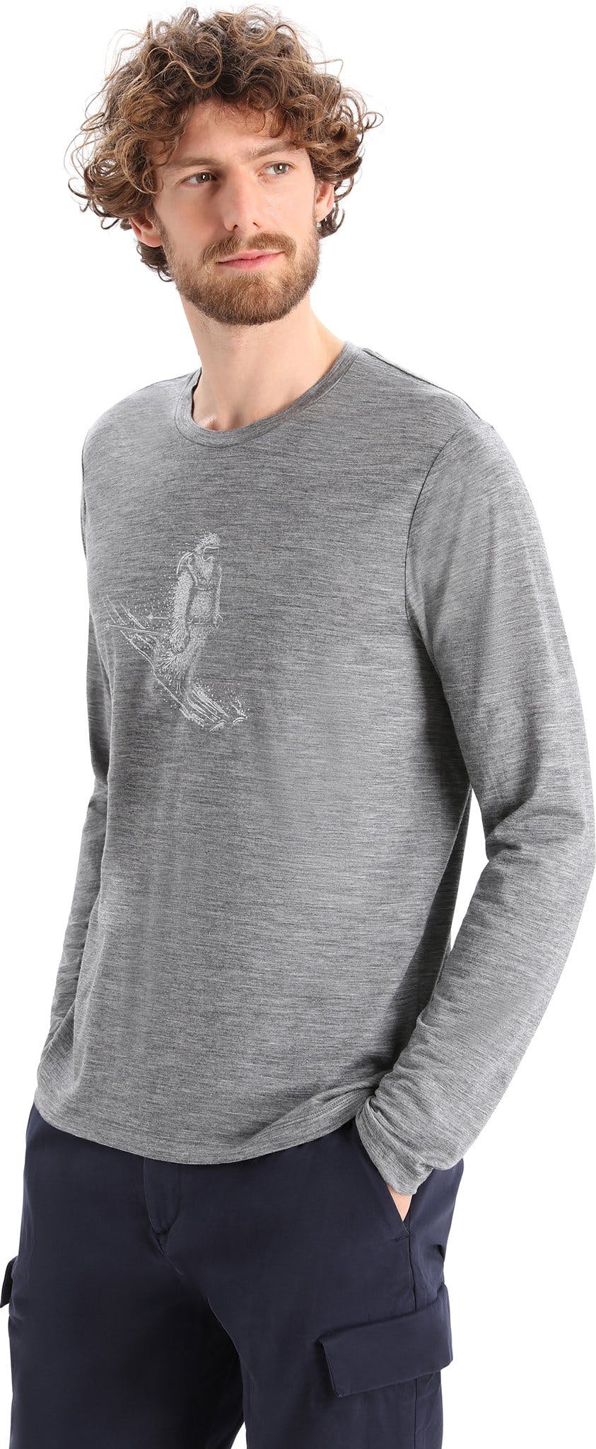 Product gallery image number 3 for product Tech Lite II Long Sleeve Merino Tee - Men's