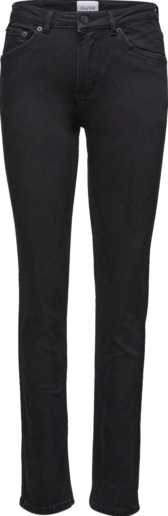 Numéro de l'image de la galerie de produits 1 pour le produit Jean droit à coupe ajustée en denim Fireside - Black - Femme