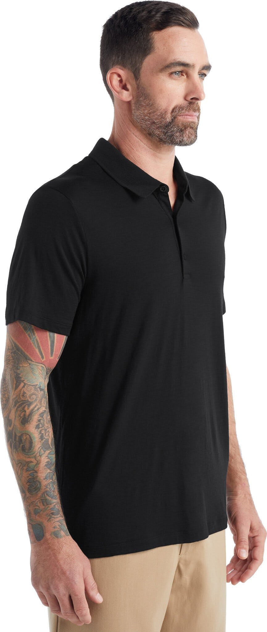 Product gallery image number 4 for product Merino Tech Lite II Short Sleeve Polo - Men's