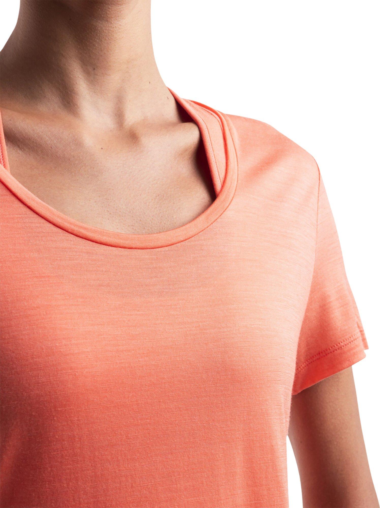 Product gallery image number 4 for product Merino 125 Cool-Lite Sphere III Short Sleeve Scoop Tee - Women's