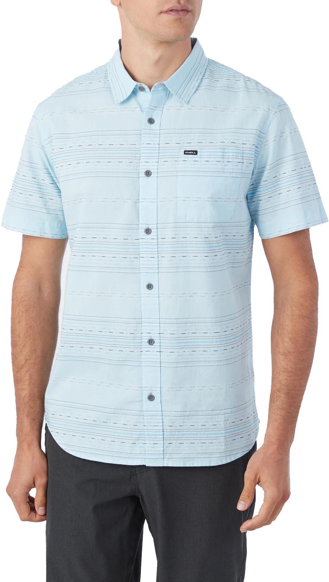 Product gallery image number 2 for product Seafaring Stripe Short Sleeve Standard Shirt - Men’s