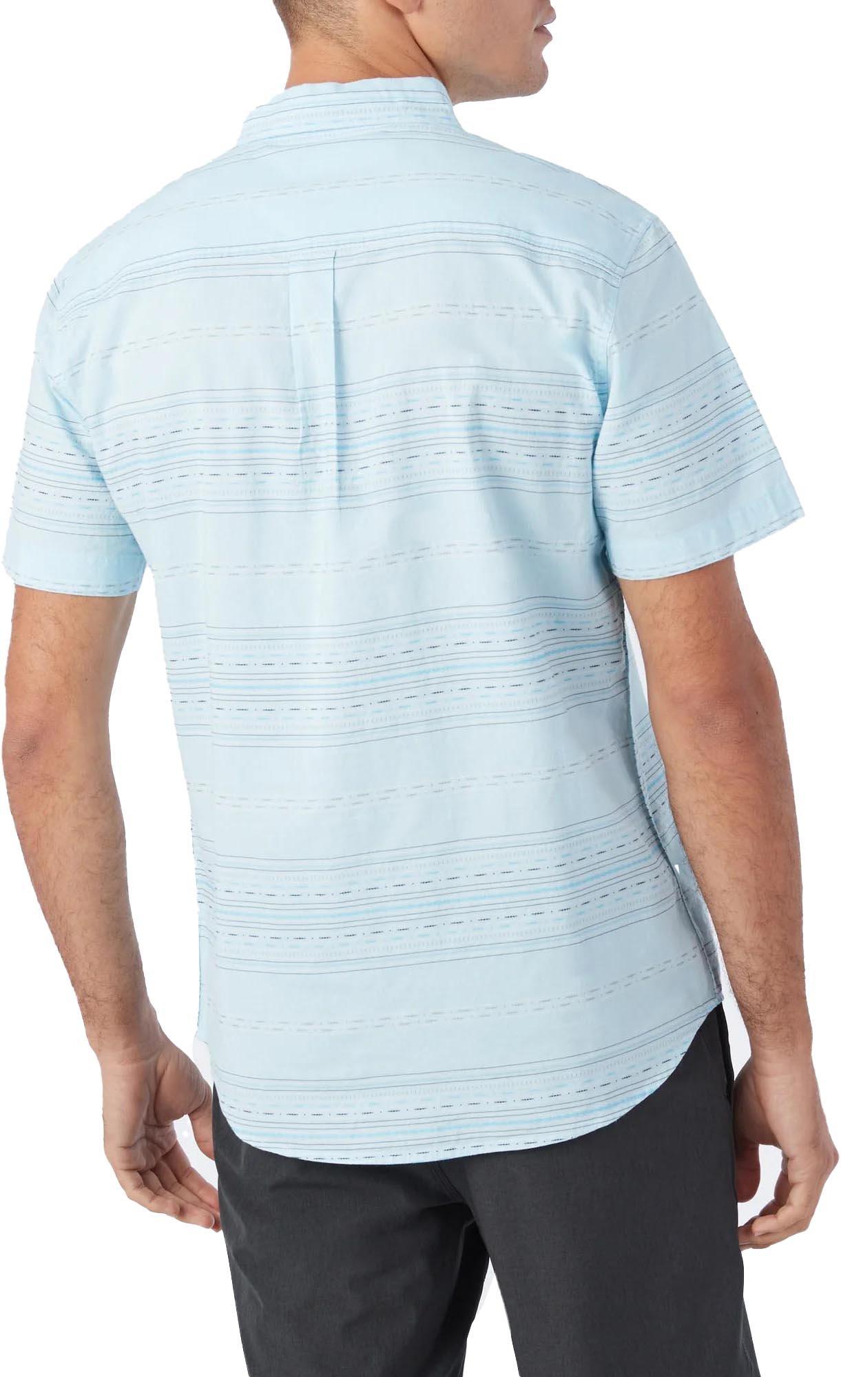 Product gallery image number 5 for product Seafaring Stripe Short Sleeve Standard Shirt - Men’s