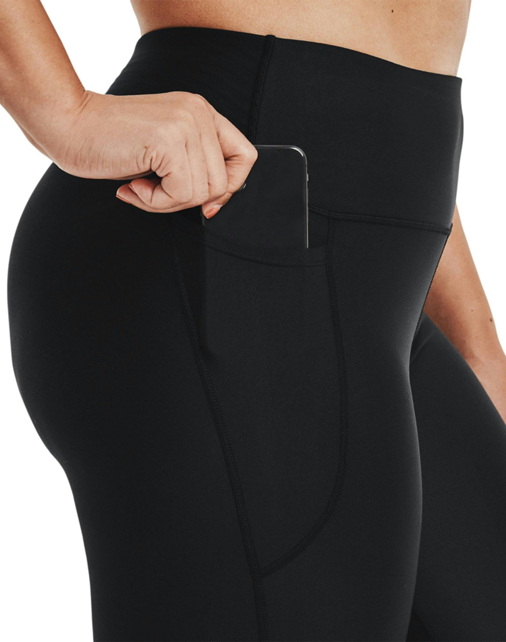 Product gallery image number 3 for product HeatGear Armour No-Slip Waistband Ankle Leggings - Women's