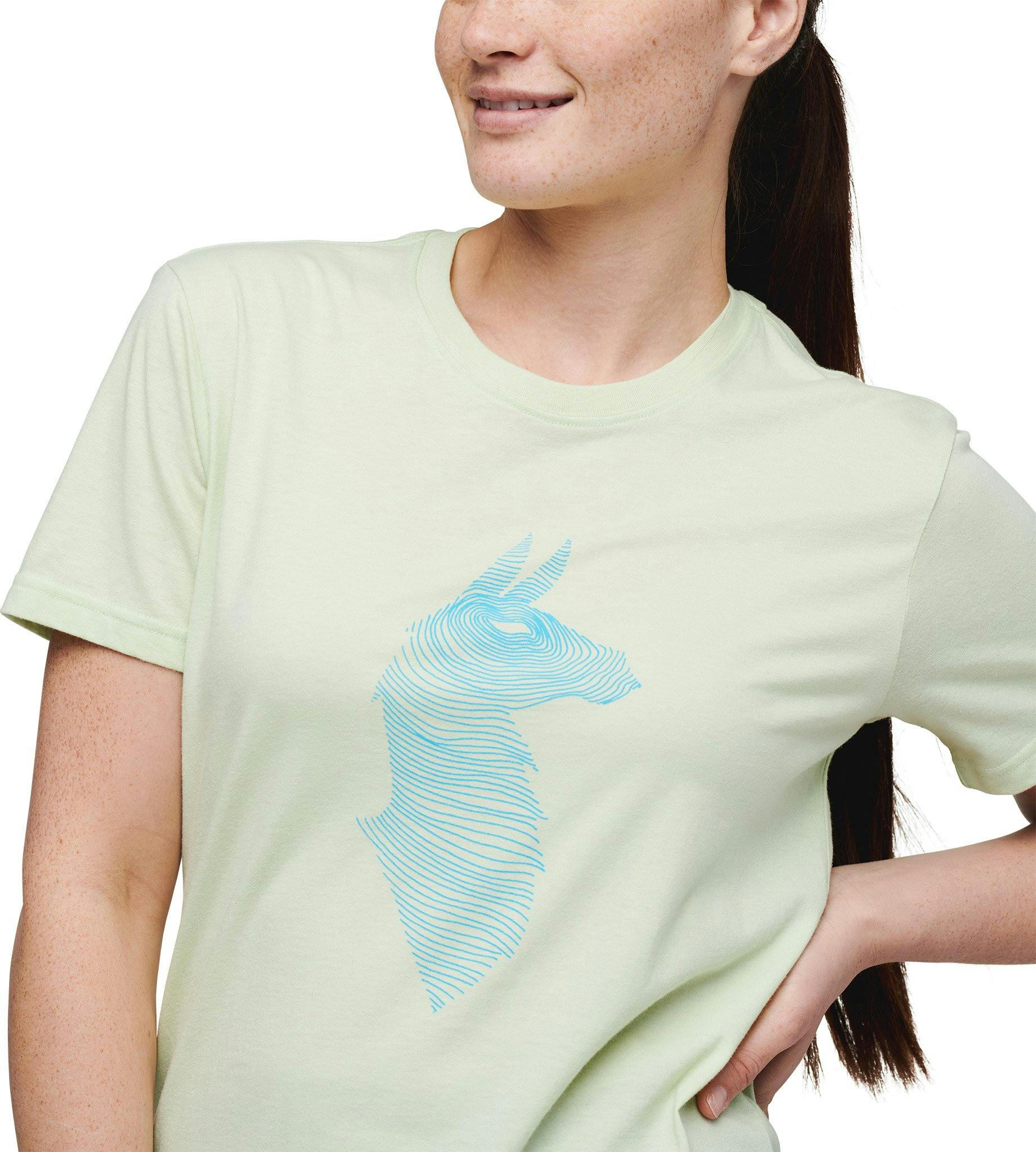 Product gallery image number 3 for product Topo Llama T-Shirt - Women's