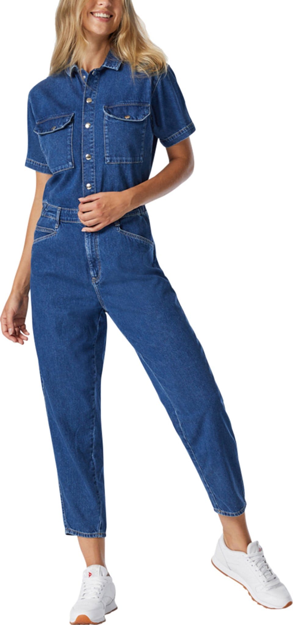 Product gallery image number 1 for product Doria Denim Jumpsuit - Women's